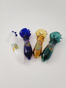 GLASS PIPE 4"