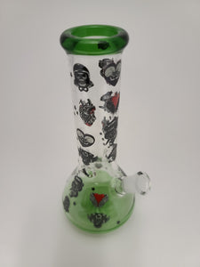 WATER PIPE 8" GLOW IN DARK